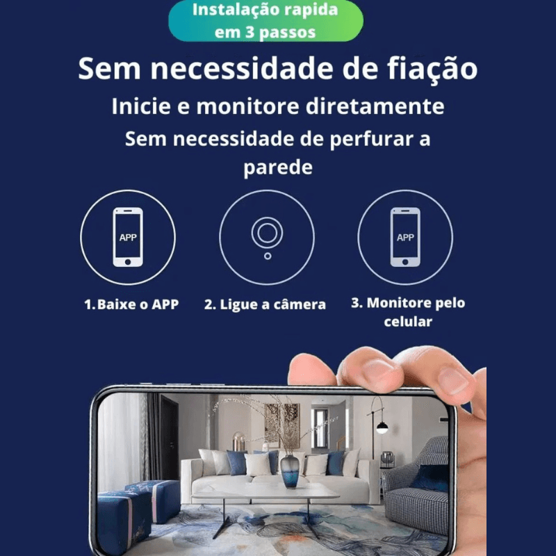 Mini Câmera WiFi HD