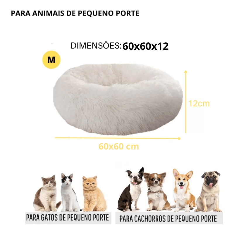 Cama Pet Premium Redonda