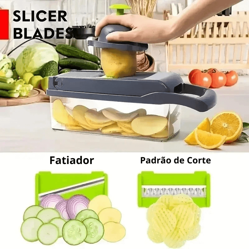 Super Cortador Multifuncional Fatiador