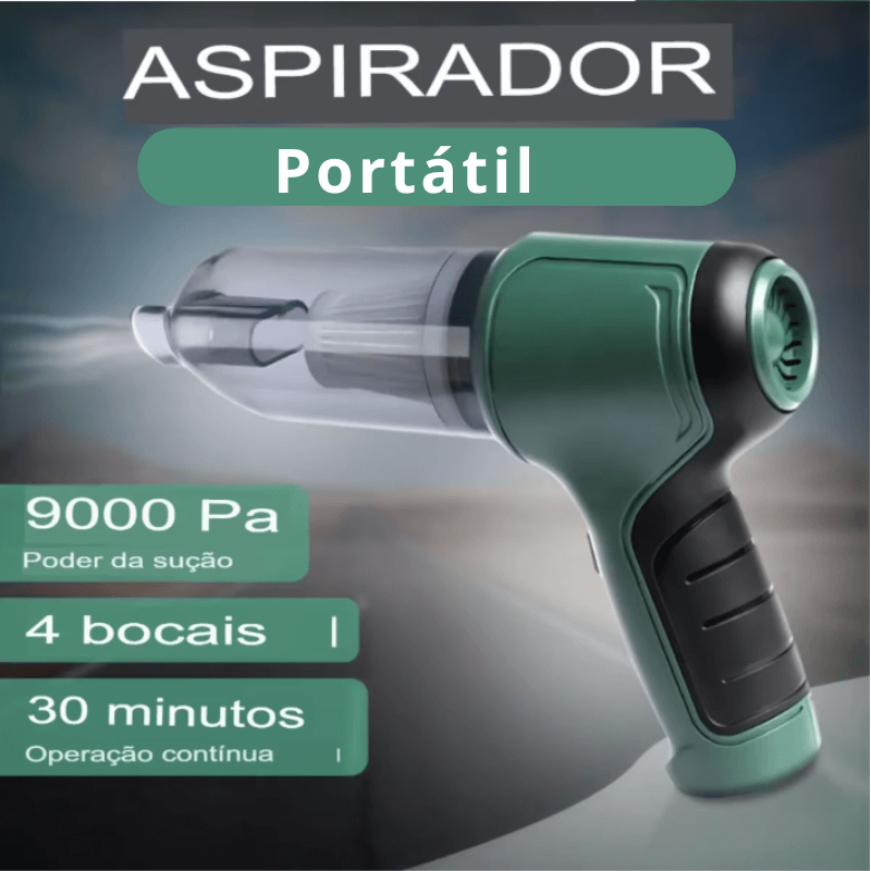 Aspirador Portátil 3 em 1